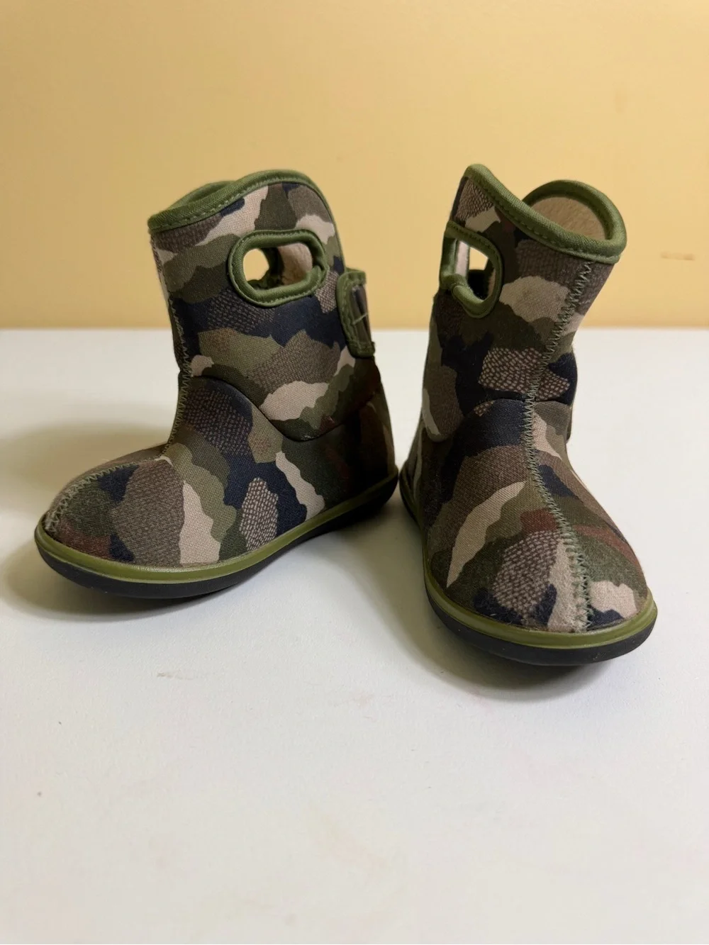 Baby Bogs II Waterproof Insulated Boots - Camo Landscapes (Size 6 Infant)
